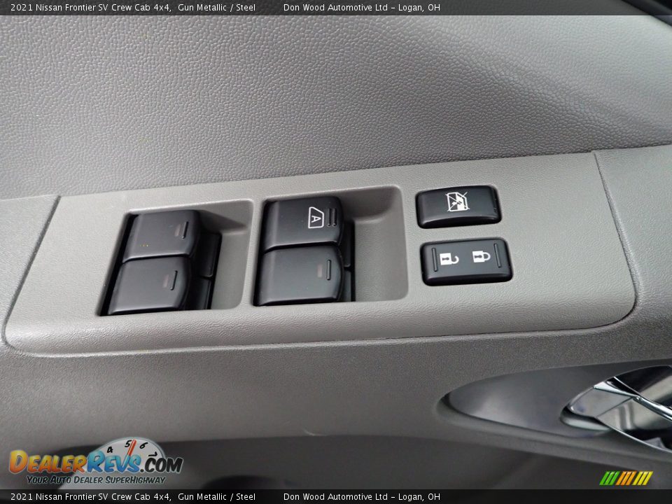 2021 Nissan Frontier SV Crew Cab 4x4 Gun Metallic / Steel Photo #13