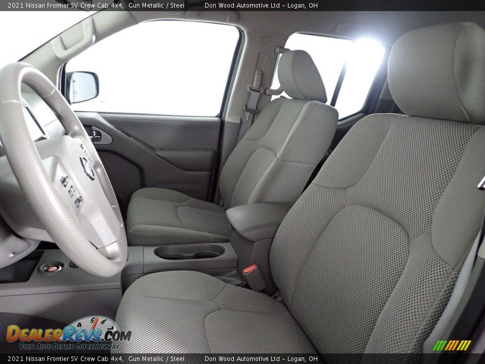 2021 Nissan Frontier SV Crew Cab 4x4 Gun Metallic / Steel Photo #14