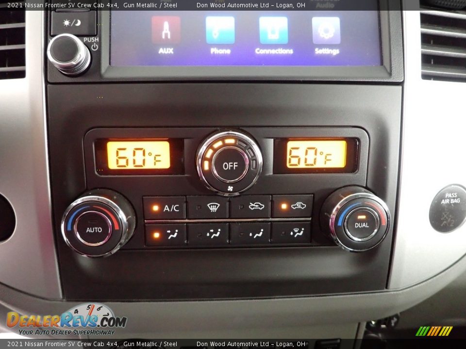 2021 Nissan Frontier SV Crew Cab 4x4 Gun Metallic / Steel Photo #19