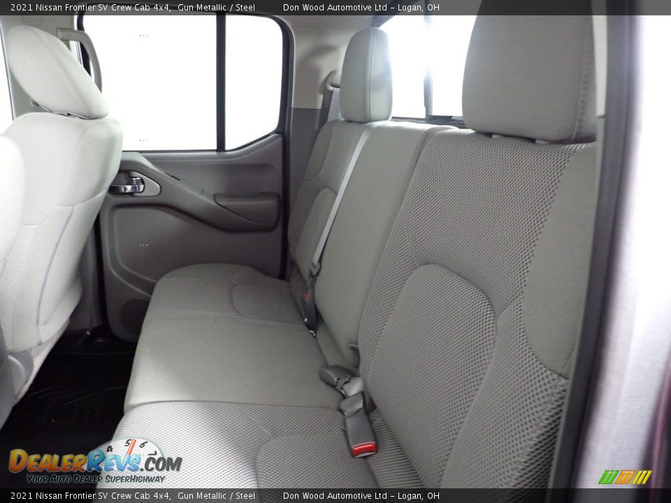 2021 Nissan Frontier SV Crew Cab 4x4 Gun Metallic / Steel Photo #23