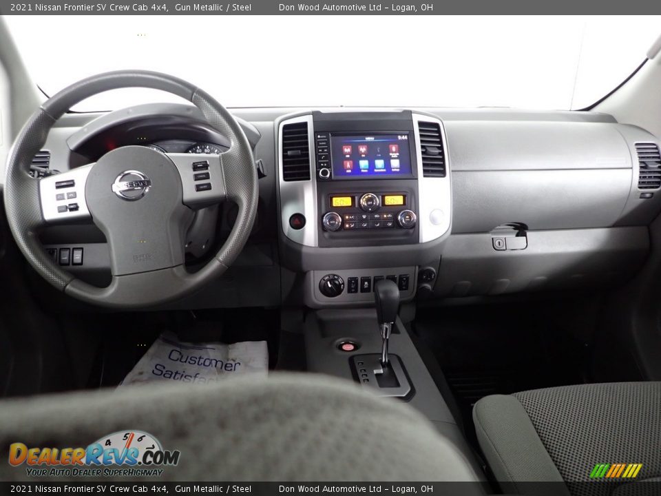 2021 Nissan Frontier SV Crew Cab 4x4 Gun Metallic / Steel Photo #24
