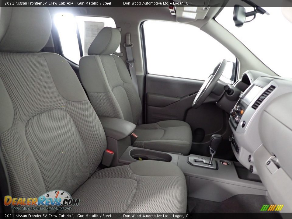 2021 Nissan Frontier SV Crew Cab 4x4 Gun Metallic / Steel Photo #26