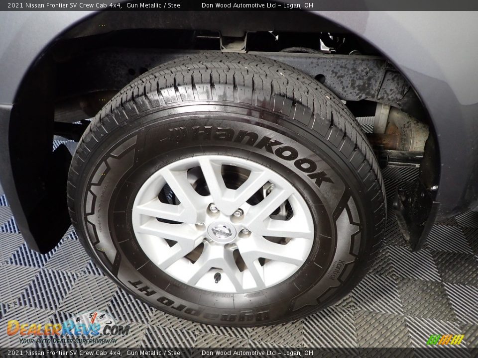 2021 Nissan Frontier SV Crew Cab 4x4 Gun Metallic / Steel Photo #29