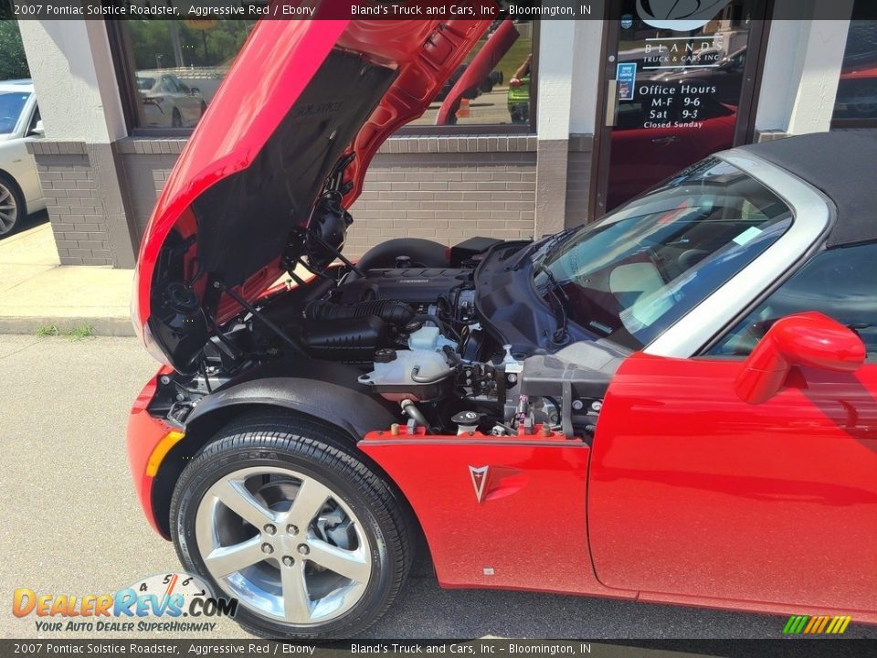 2007 Pontiac Solstice Roadster Aggressive Red / Ebony Photo #29