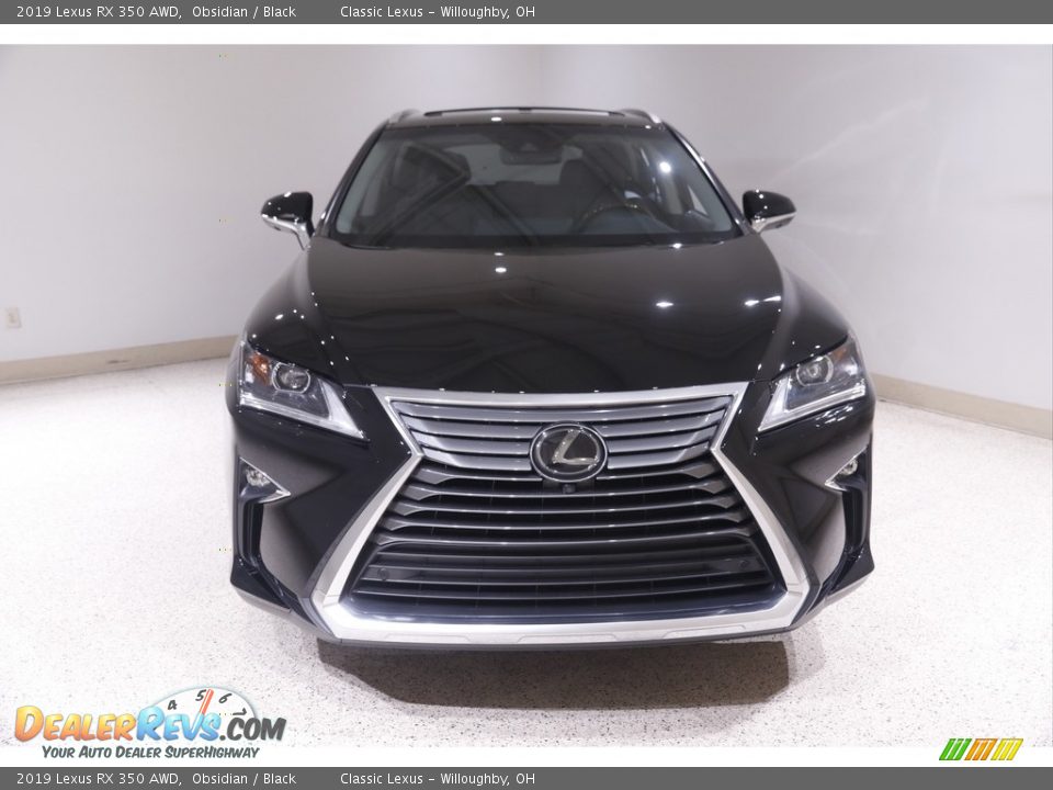 2019 Lexus RX 350 AWD Obsidian / Black Photo #2