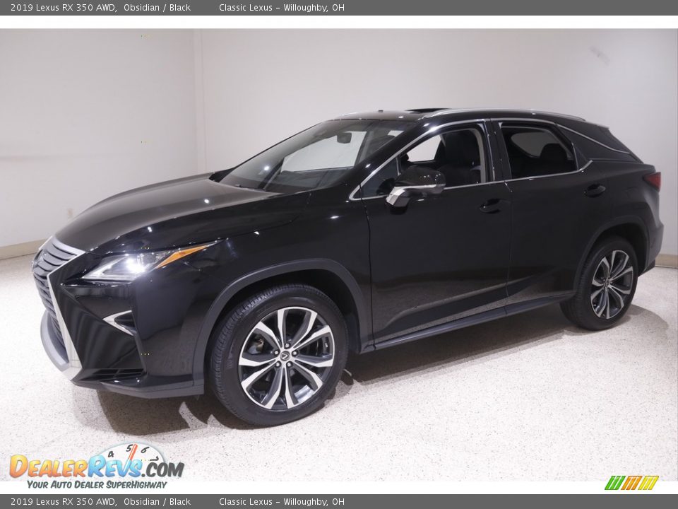 2019 Lexus RX 350 AWD Obsidian / Black Photo #3