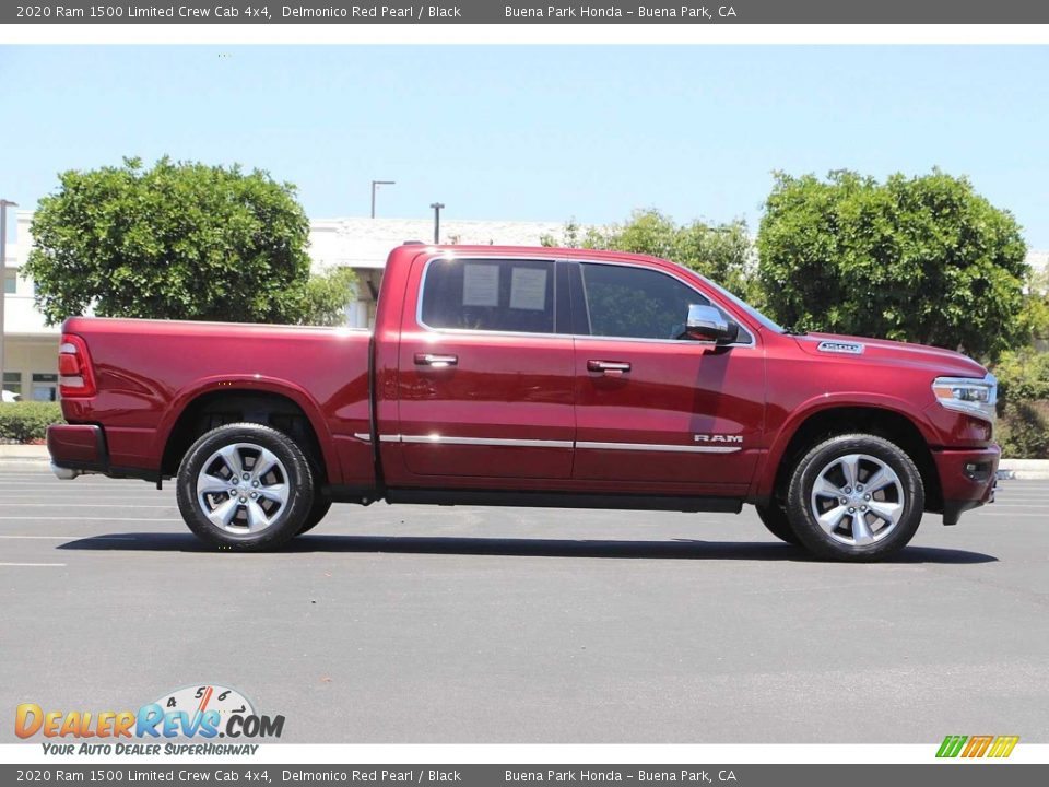 Delmonico Red Pearl 2020 Ram 1500 Limited Crew Cab 4x4 Photo #4