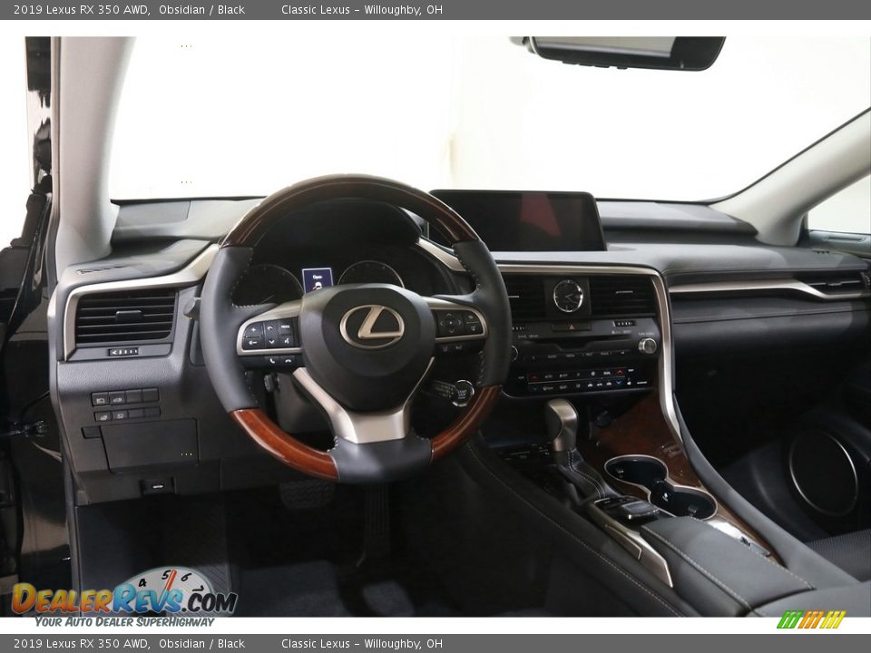 2019 Lexus RX 350 AWD Obsidian / Black Photo #6