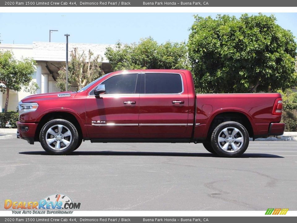 Delmonico Red Pearl 2020 Ram 1500 Limited Crew Cab 4x4 Photo #10