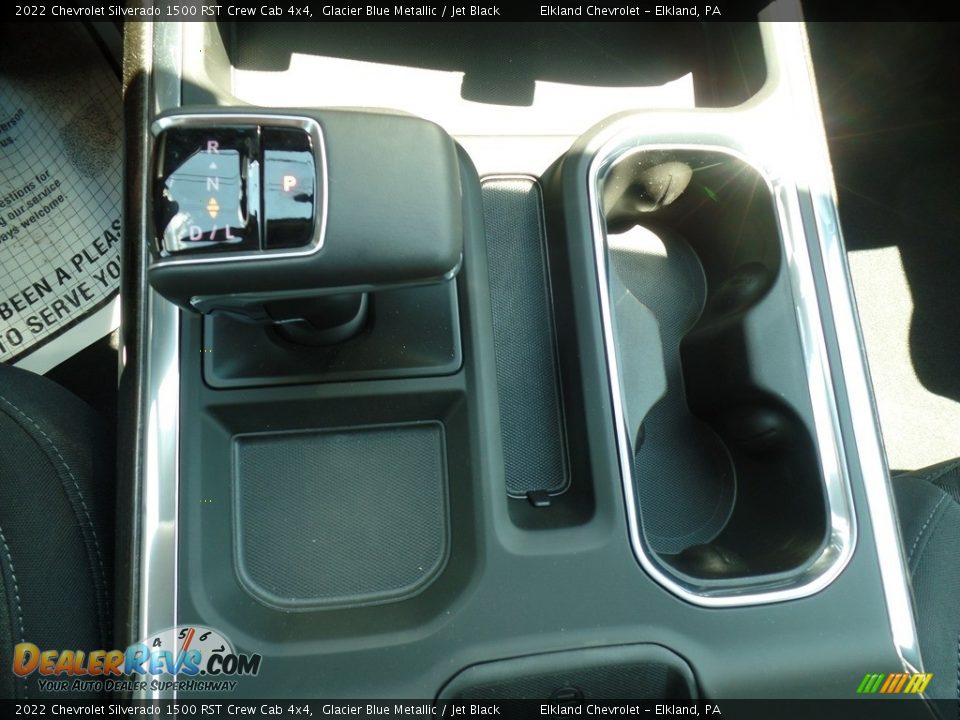 2022 Chevrolet Silverado 1500 RST Crew Cab 4x4 Glacier Blue Metallic / Jet Black Photo #35