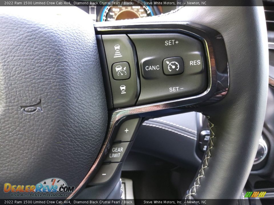 2022 Ram 1500 Limited Crew Cab 4x4 Steering Wheel Photo #22