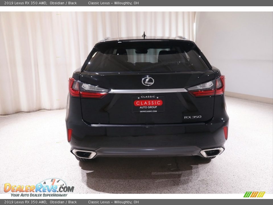 2019 Lexus RX 350 AWD Obsidian / Black Photo #22