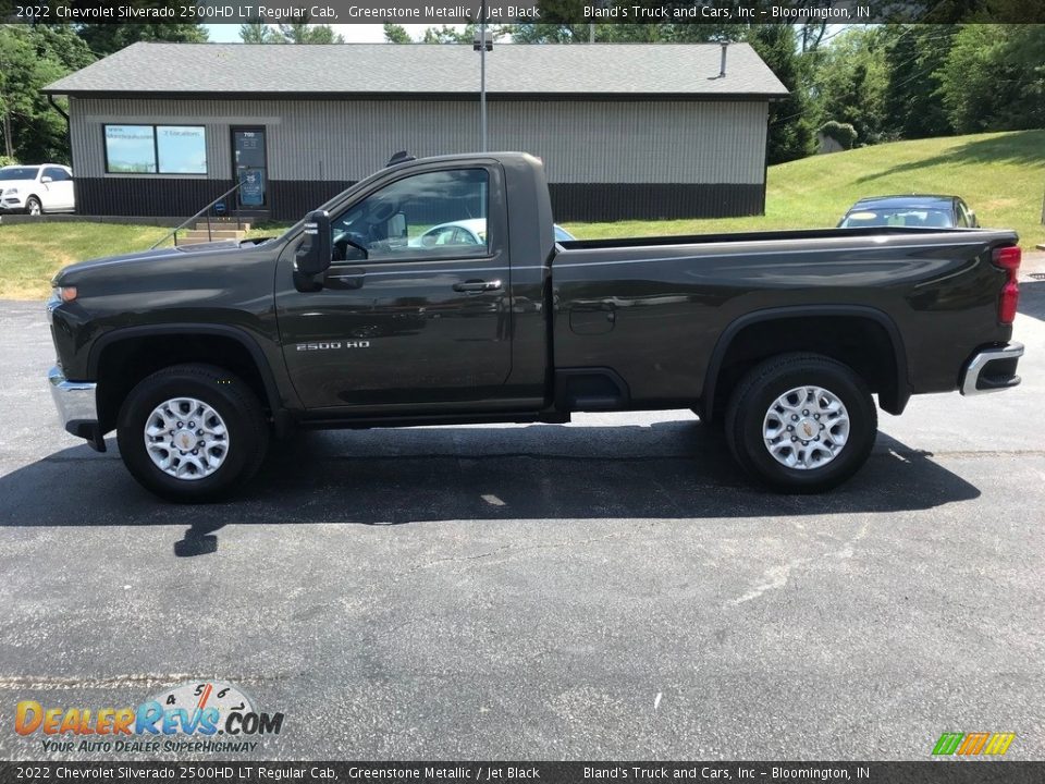 2022 Chevrolet Silverado 2500HD LT Regular Cab Greenstone Metallic / Jet Black Photo #1