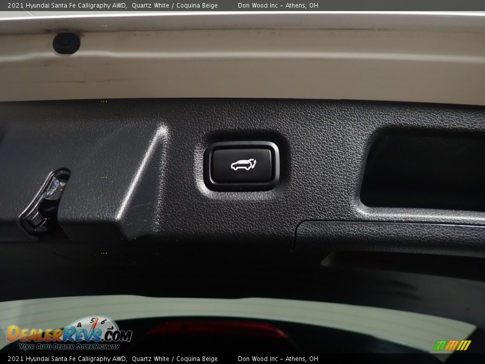 2021 Hyundai Santa Fe Calligraphy AWD Quartz White / Coquina Beige Photo #18