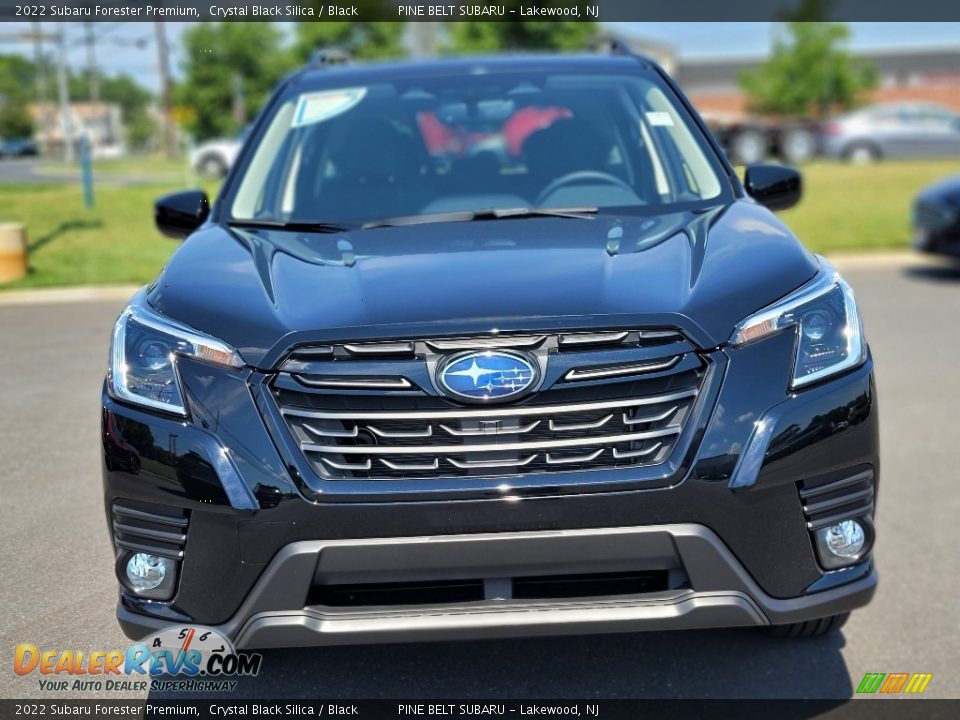2022 Subaru Forester Premium Crystal Black Silica / Black Photo #3