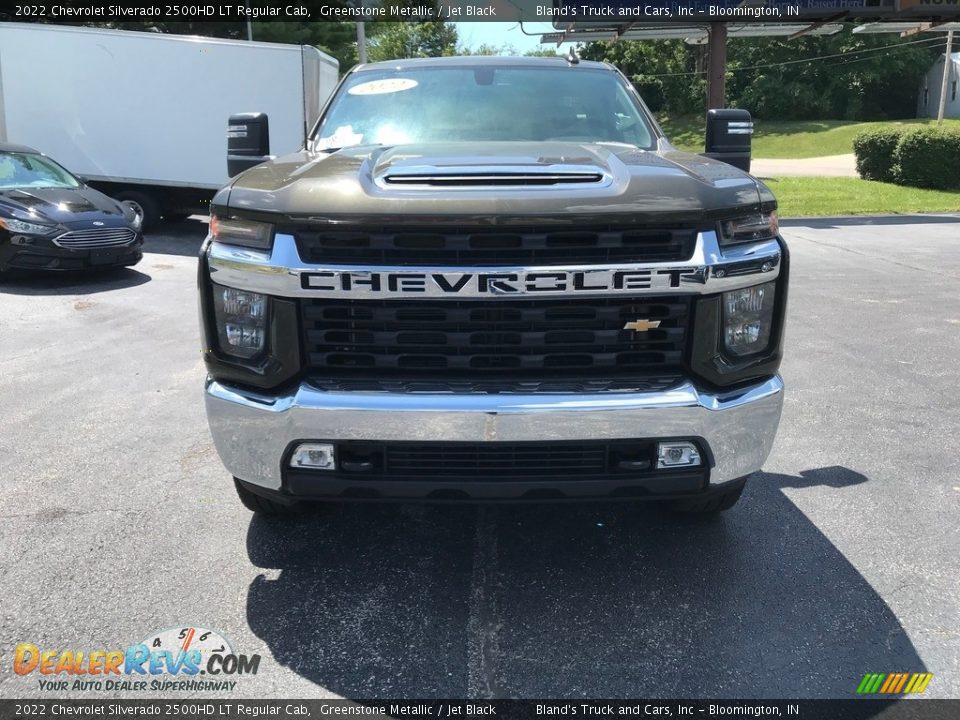 2022 Chevrolet Silverado 2500HD LT Regular Cab Greenstone Metallic / Jet Black Photo #3