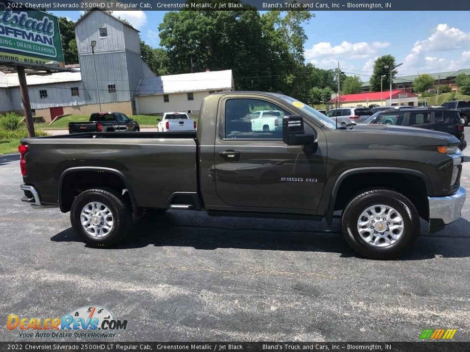 2022 Chevrolet Silverado 2500HD LT Regular Cab Greenstone Metallic / Jet Black Photo #5