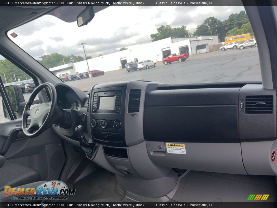 Dashboard of 2017 Mercedes-Benz Sprinter 3500 Cab Chassis Moving truck Photo #14