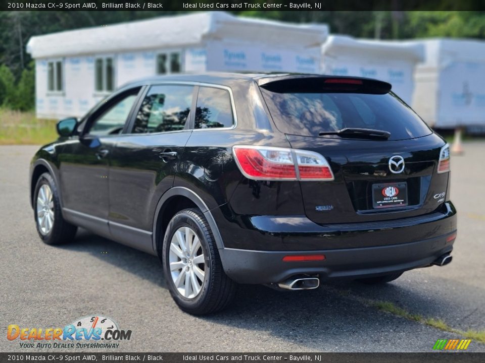 2010 Mazda CX-9 Sport AWD Brilliant Black / Black Photo #3