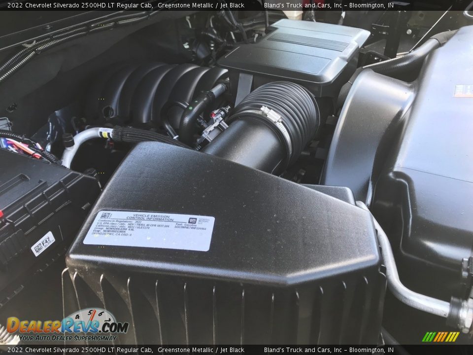 2022 Chevrolet Silverado 2500HD LT Regular Cab Greenstone Metallic / Jet Black Photo #7