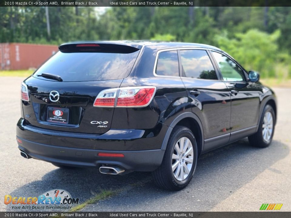 2010 Mazda CX-9 Sport AWD Brilliant Black / Black Photo #5