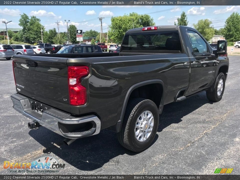 2022 Chevrolet Silverado 2500HD LT Regular Cab Greenstone Metallic / Jet Black Photo #8