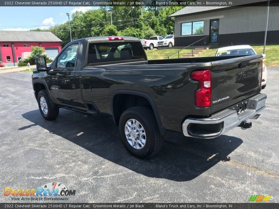 2022 Chevrolet Silverado 2500HD LT Regular Cab Greenstone Metallic / Jet Black Photo #12