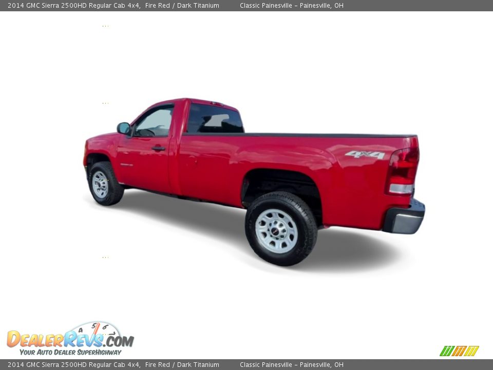 2014 GMC Sierra 2500HD Regular Cab 4x4 Fire Red / Dark Titanium Photo #6