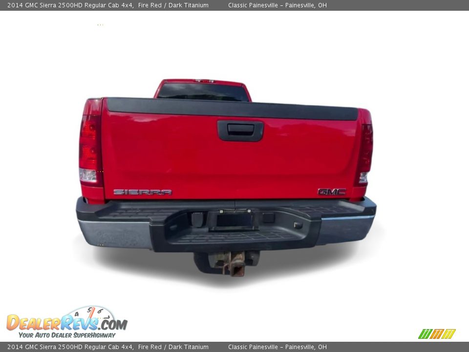 2014 GMC Sierra 2500HD Regular Cab 4x4 Fire Red / Dark Titanium Photo #7