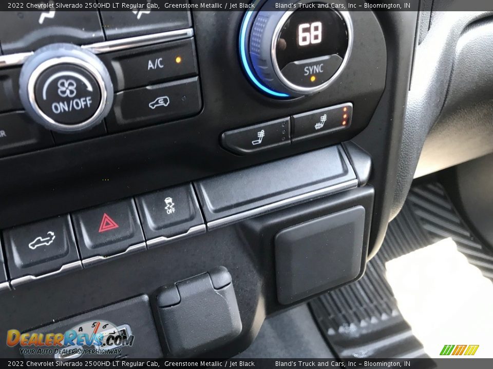 2022 Chevrolet Silverado 2500HD LT Regular Cab Greenstone Metallic / Jet Black Photo #29