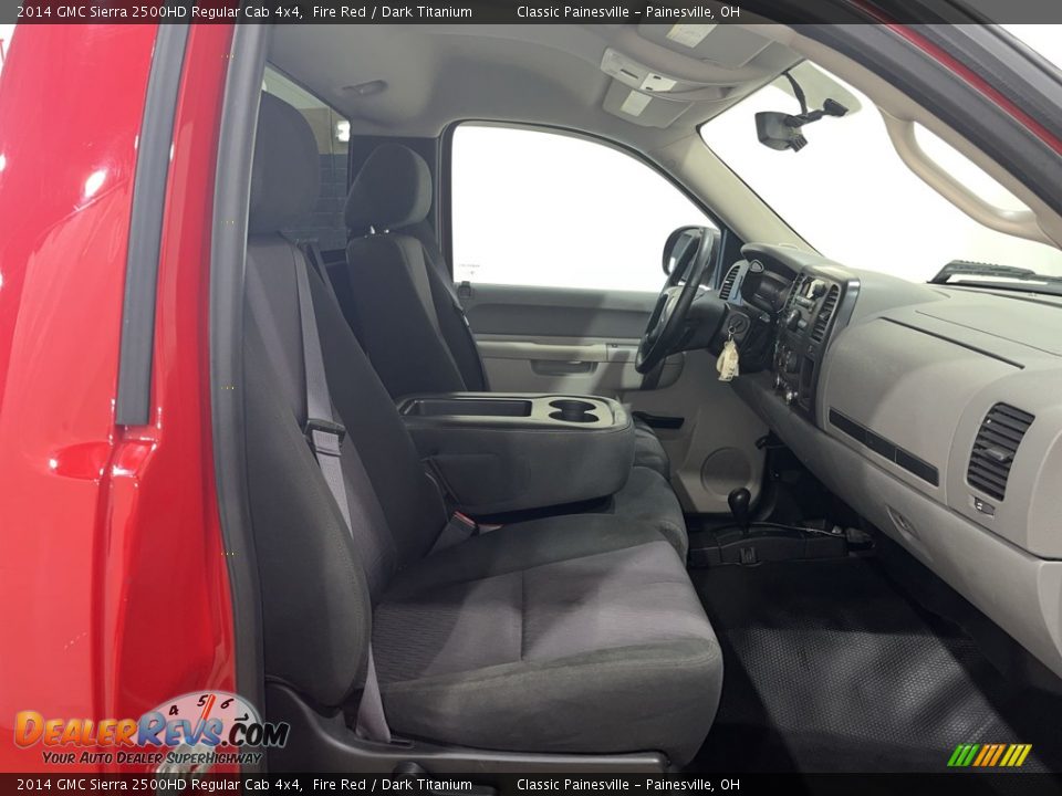 2014 GMC Sierra 2500HD Regular Cab 4x4 Fire Red / Dark Titanium Photo #21