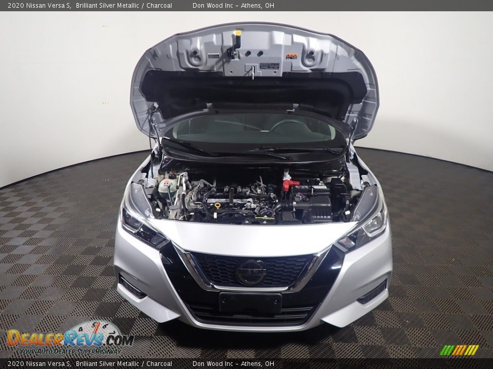 2020 Nissan Versa S Brilliant Silver Metallic / Charcoal Photo #6