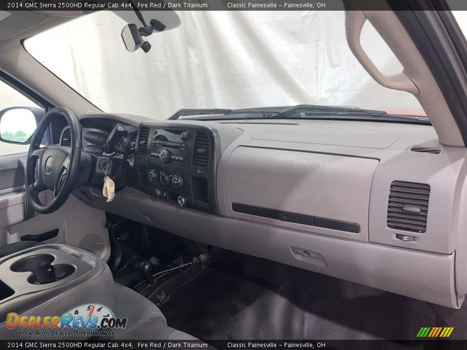 2014 GMC Sierra 2500HD Regular Cab 4x4 Fire Red / Dark Titanium Photo #22