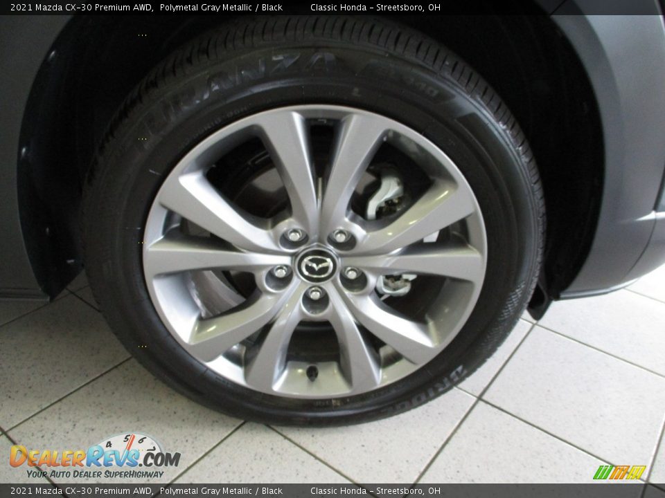 2021 Mazda CX-30 Premium AWD Polymetal Gray Metallic / Black Photo #5