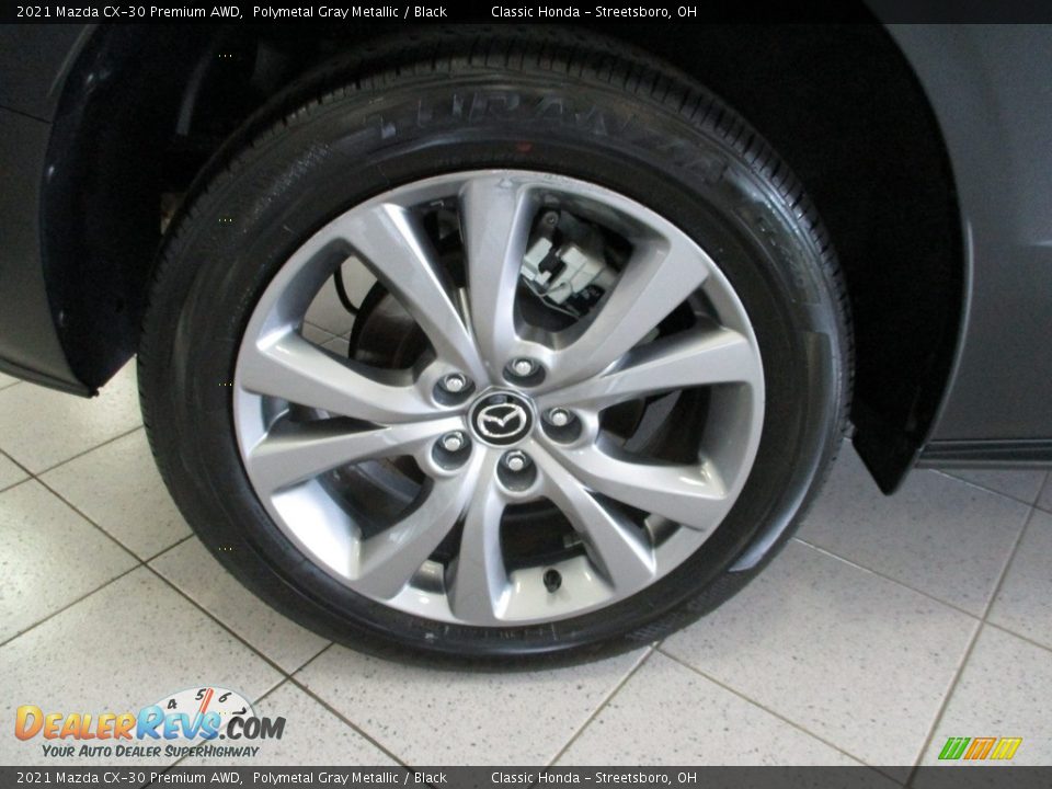 2021 Mazda CX-30 Premium AWD Polymetal Gray Metallic / Black Photo #6