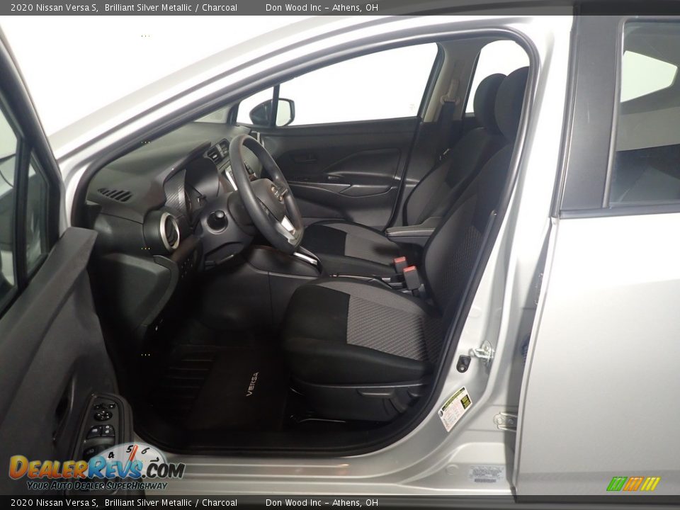 2020 Nissan Versa S Brilliant Silver Metallic / Charcoal Photo #22