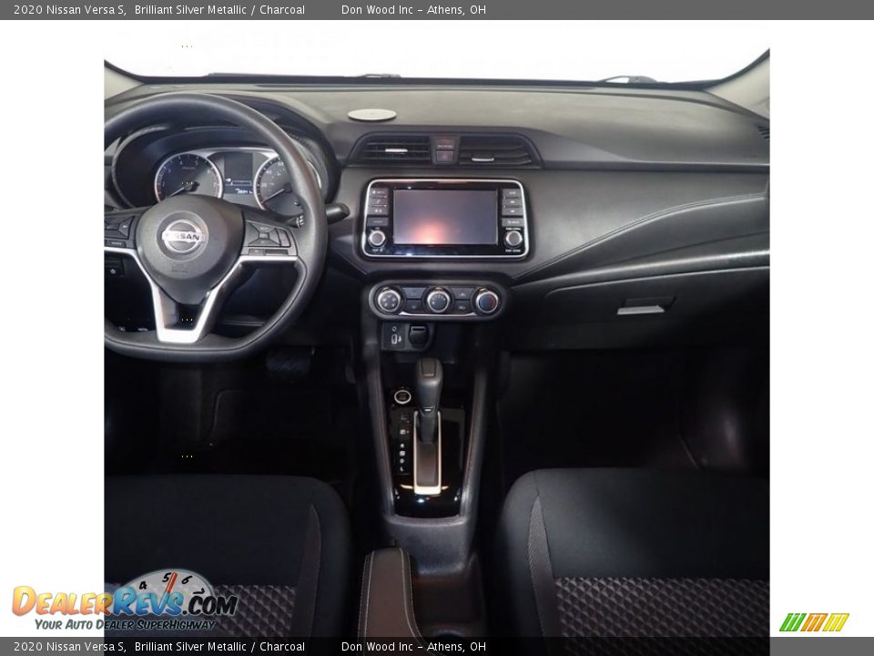 2020 Nissan Versa S Brilliant Silver Metallic / Charcoal Photo #25