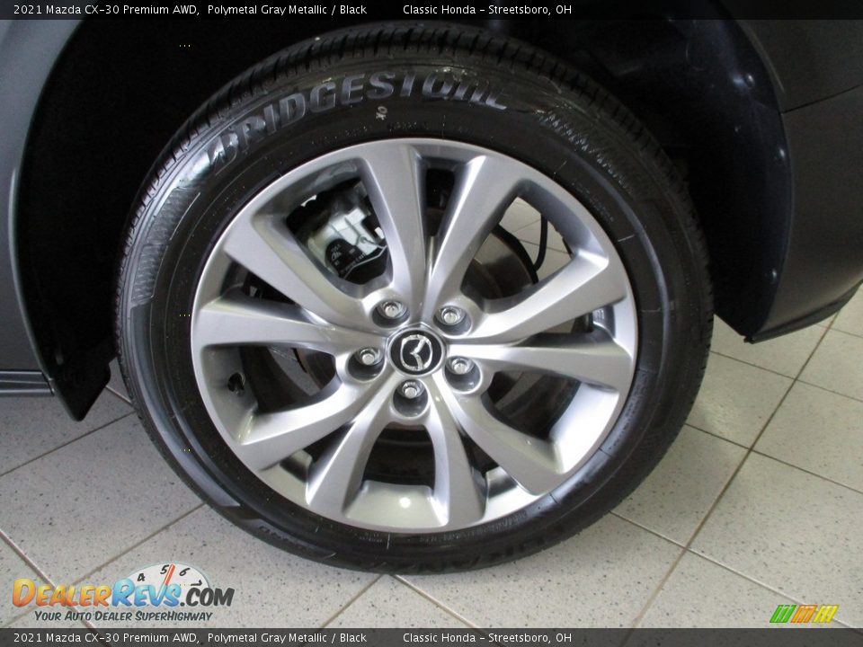 2021 Mazda CX-30 Premium AWD Polymetal Gray Metallic / Black Photo #11