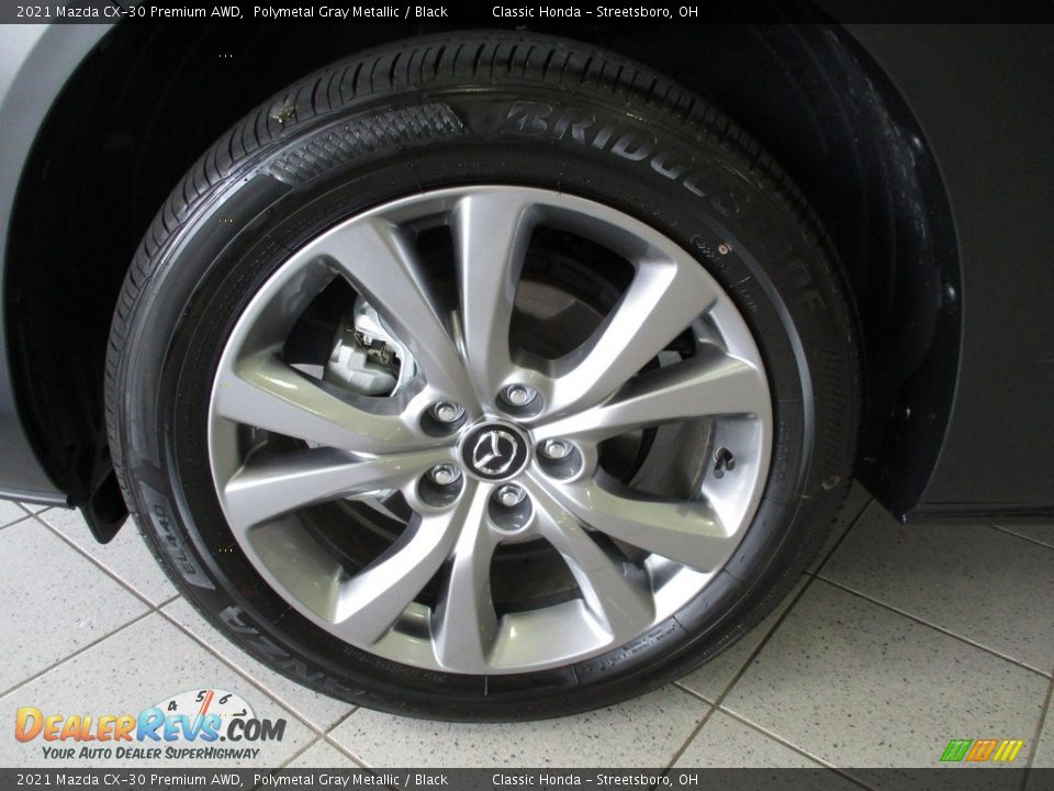 2021 Mazda CX-30 Premium AWD Polymetal Gray Metallic / Black Photo #12