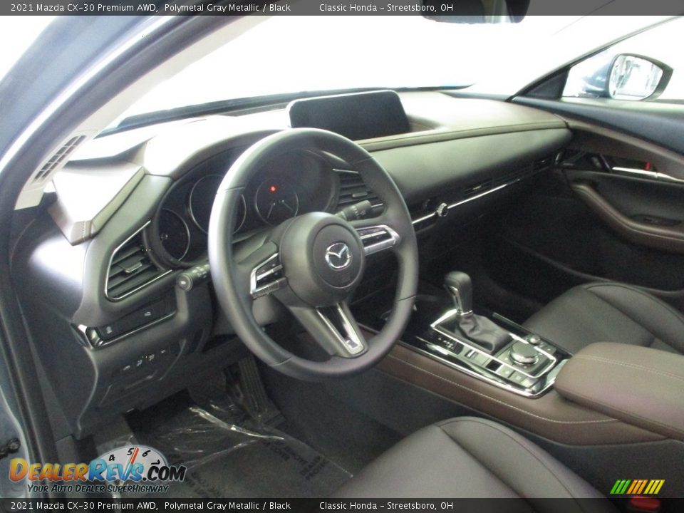 2021 Mazda CX-30 Premium AWD Polymetal Gray Metallic / Black Photo #27