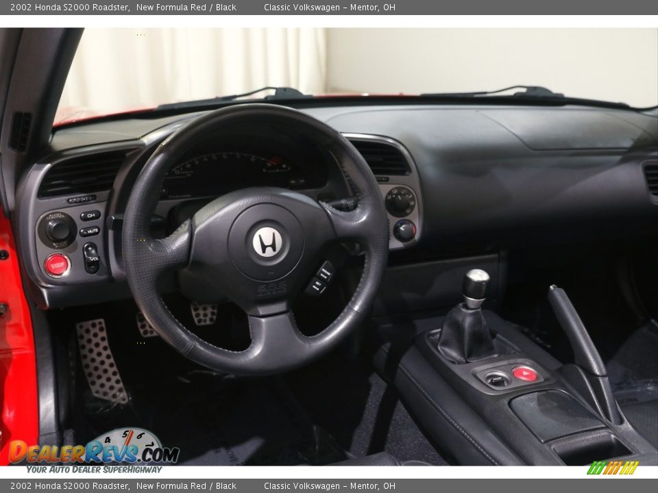 2002 Honda S2000 Roadster New Formula Red / Black Photo #7