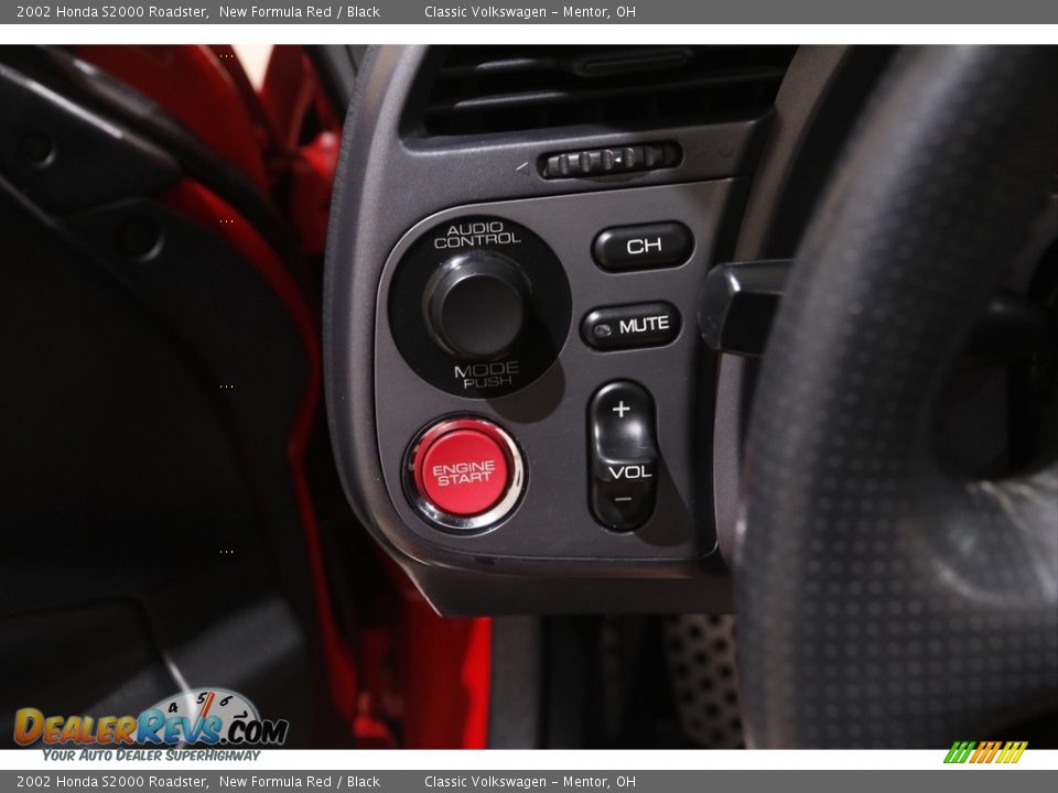 2002 Honda S2000 Roadster New Formula Red / Black Photo #9