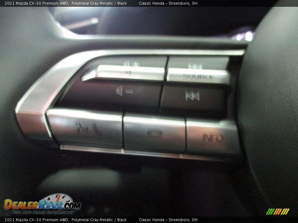 2021 Mazda CX-30 Premium AWD Polymetal Gray Metallic / Black Photo #32