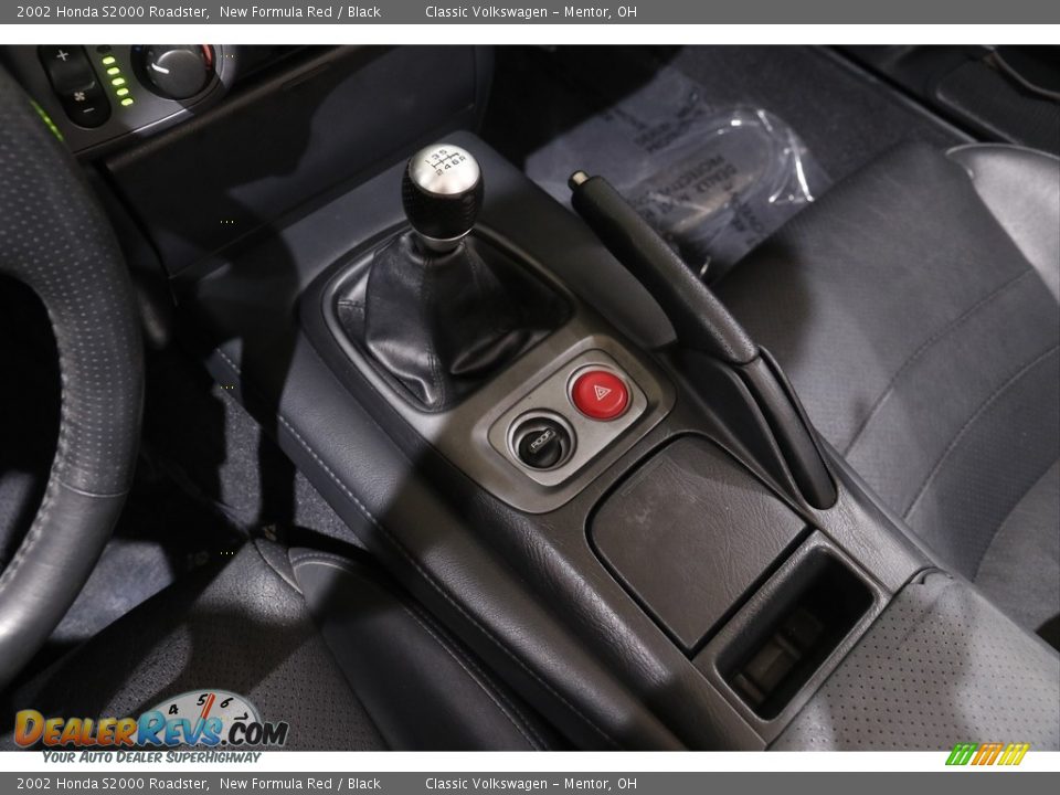 2002 Honda S2000 Roadster New Formula Red / Black Photo #14