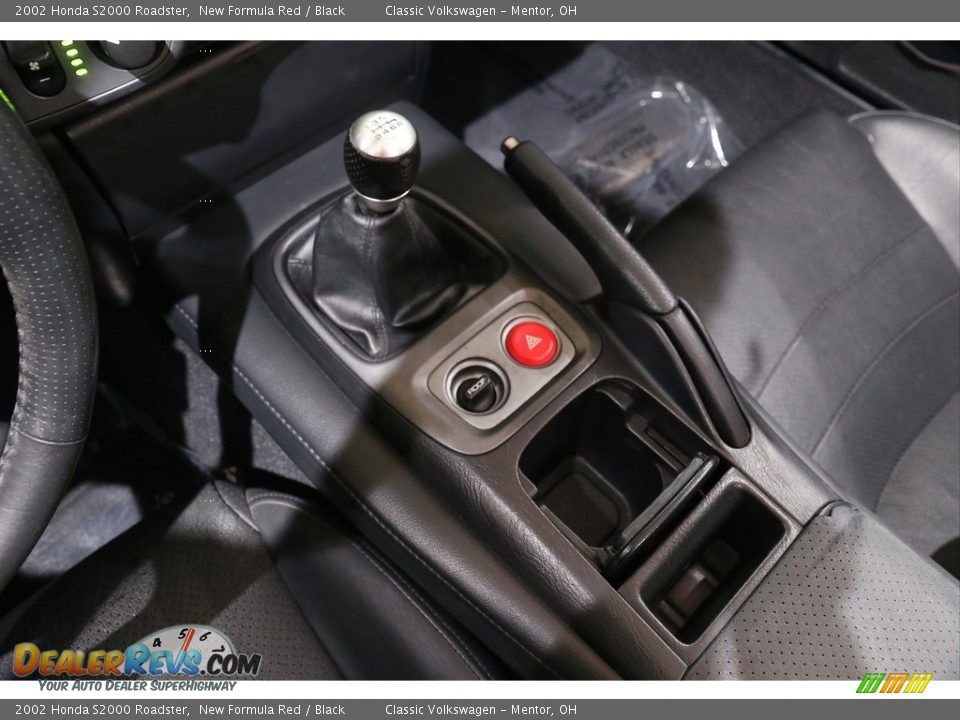 2002 Honda S2000 Roadster New Formula Red / Black Photo #15