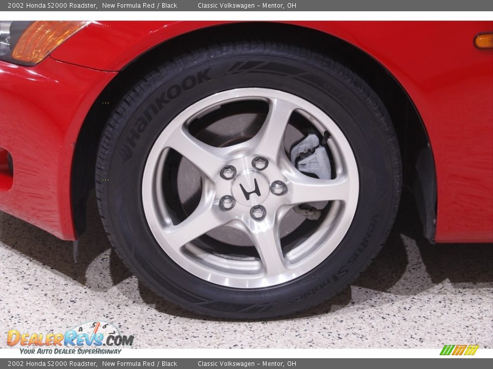 2002 Honda S2000 Roadster New Formula Red / Black Photo #23