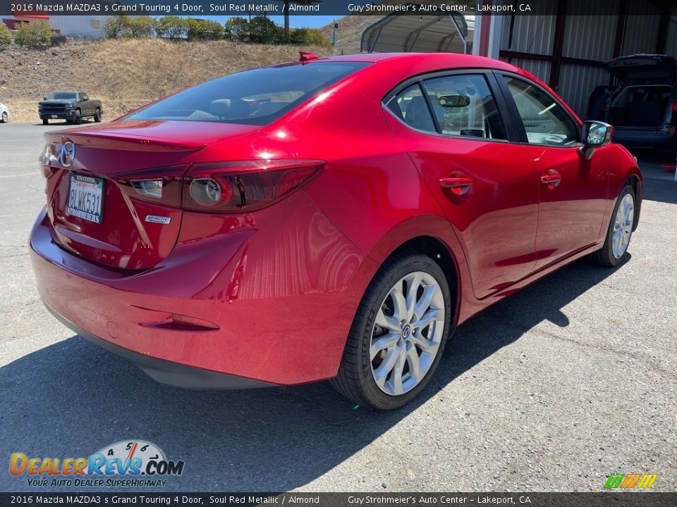 Soul Red Metallic 2016 Mazda MAZDA3 s Grand Touring 4 Door Photo #3