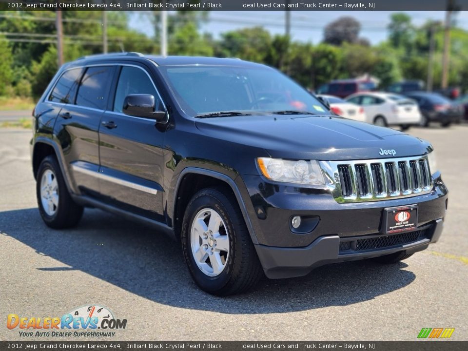 2012 Jeep Grand Cherokee Laredo 4x4 Brilliant Black Crystal Pearl / Black Photo #7