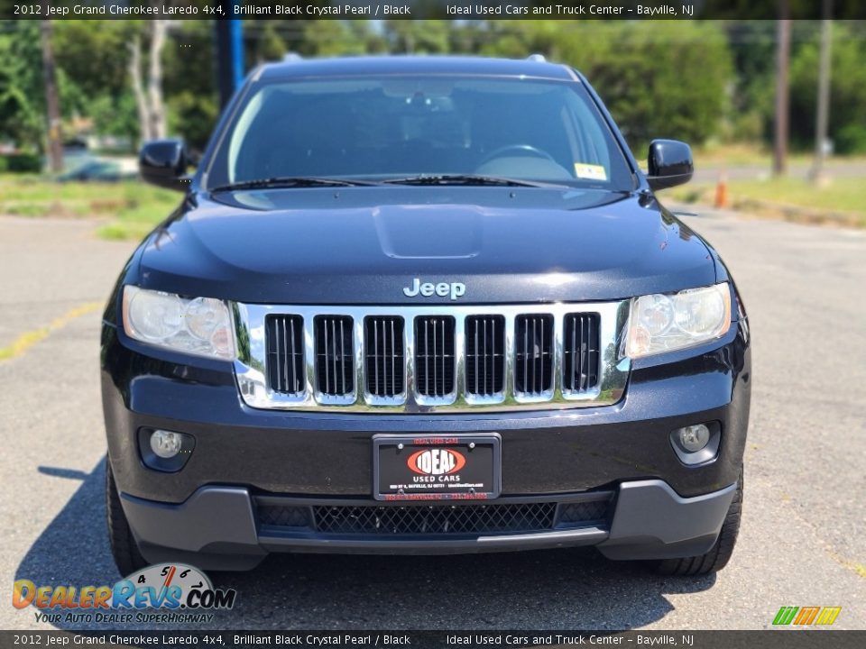 2012 Jeep Grand Cherokee Laredo 4x4 Brilliant Black Crystal Pearl / Black Photo #8