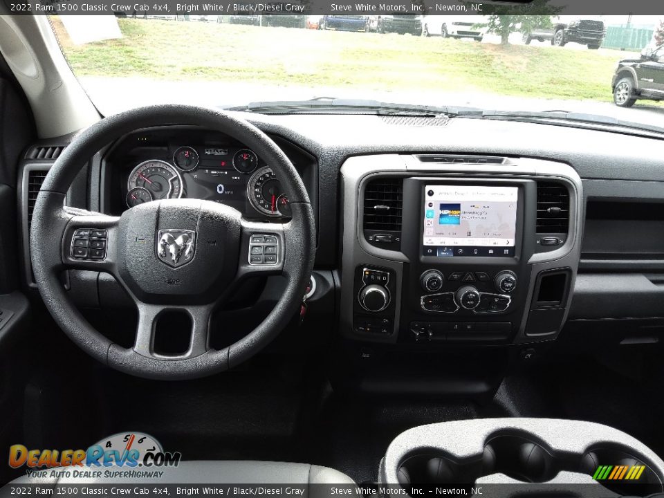 2022 Ram 1500 Classic Crew Cab 4x4 Bright White / Black/Diesel Gray Photo #17